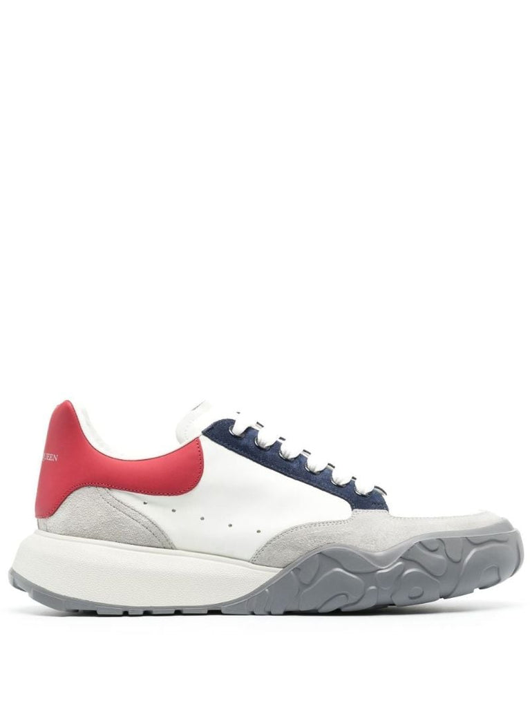 White Court Leather Sneakers