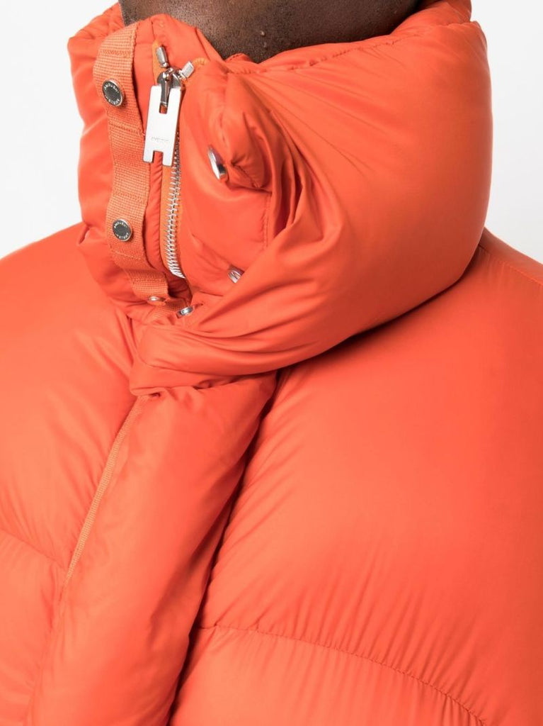 Orange Padded Puffer Jacket