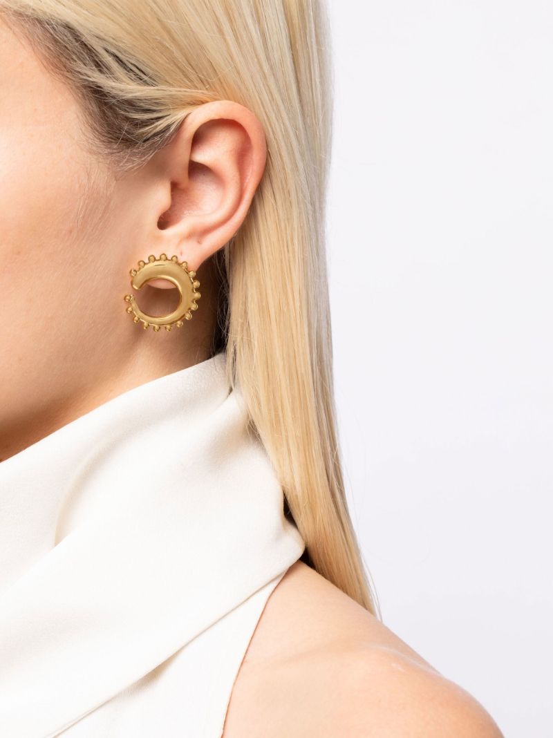 Gold Vermeil Khartoum Stud Earrings