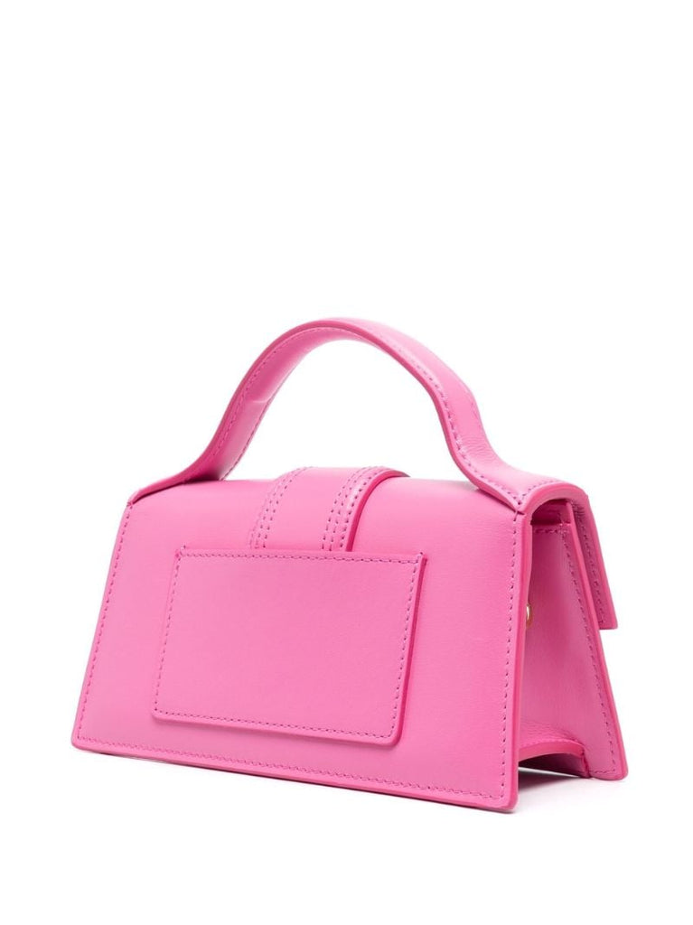 Pink Le Bambino Mini Leather Tote Bag