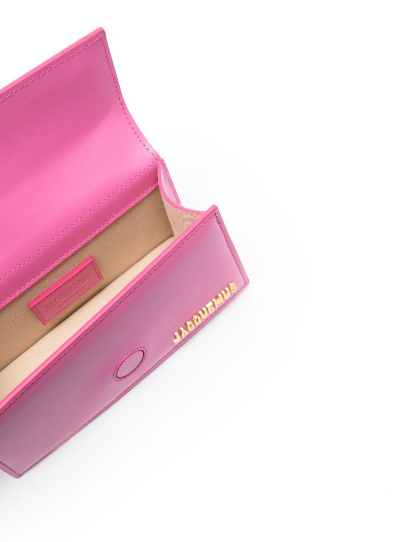 Pink Le Bambino Mini Leather Tote Bag