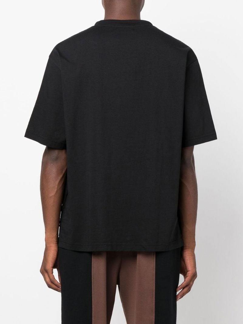 Black Drawstring Organic Cotton T-shirt