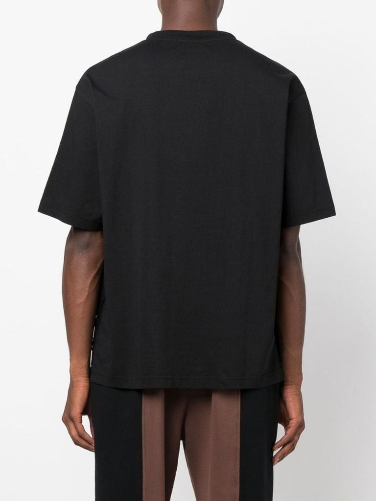 Black Drawstring Organic Cotton T-shirt