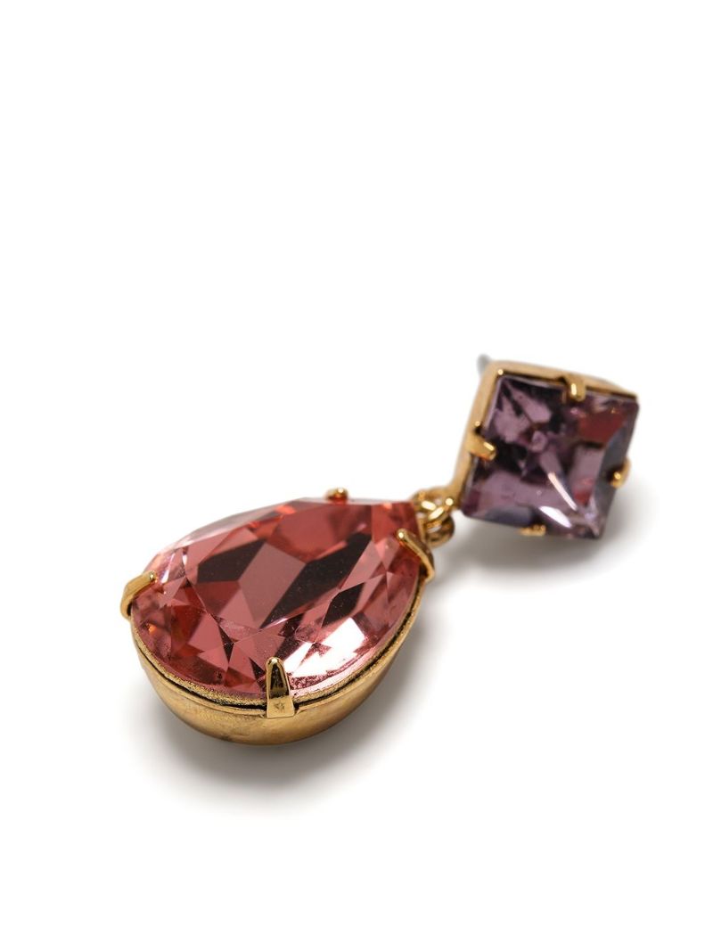 Gold-tone Ramona Crystal-embellished Earrings