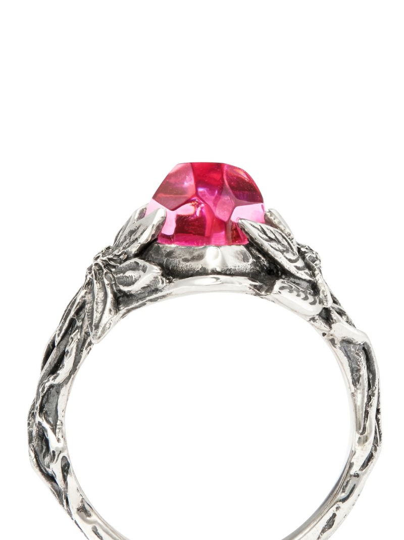 Sterling Silver Aria Crystal Ring