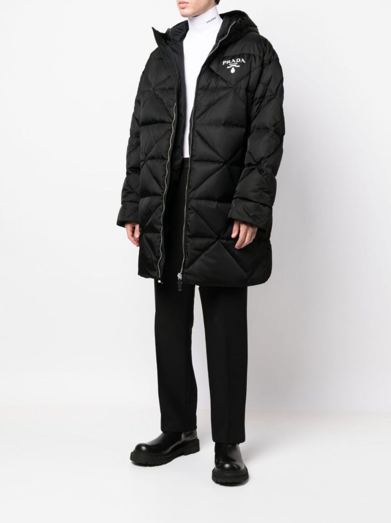 White Logo Turtleneck Sweater