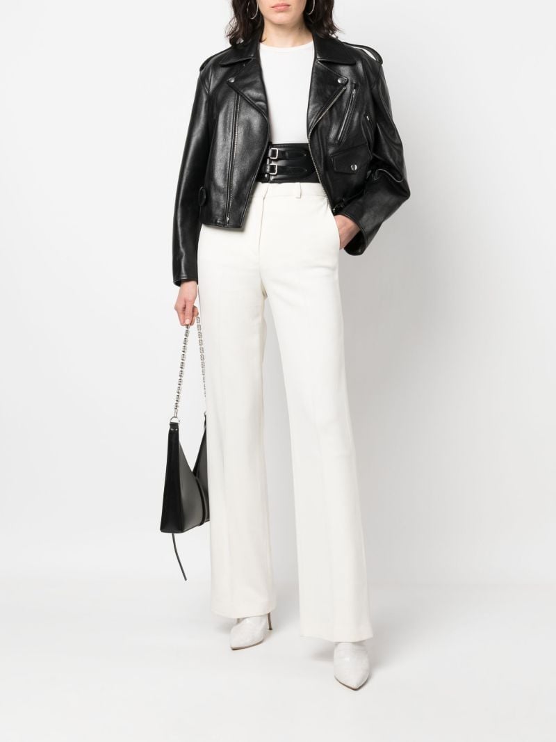 Black Leather Biker Jacket