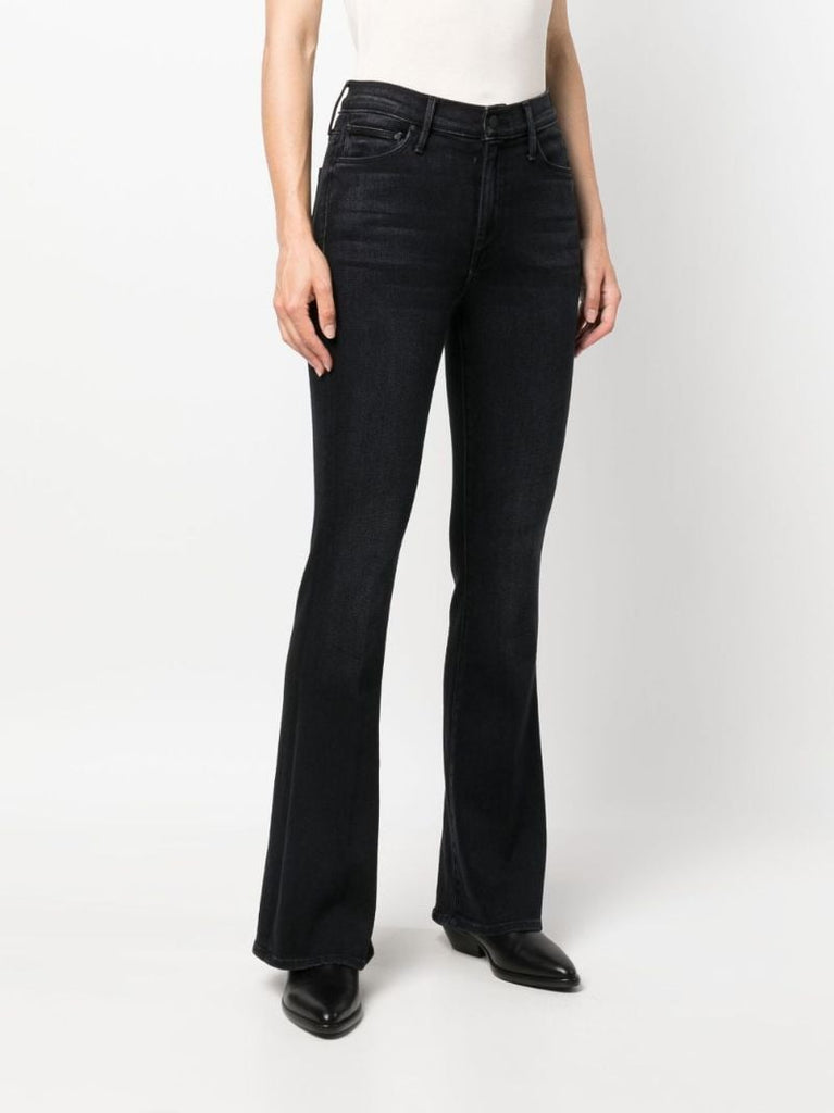 Black the Weekender Flared Legs Jeans