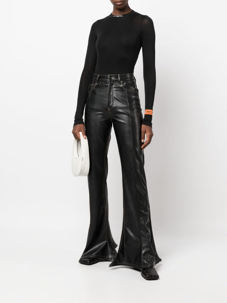 Black Ctnmb Long-sleeved Bodysuit