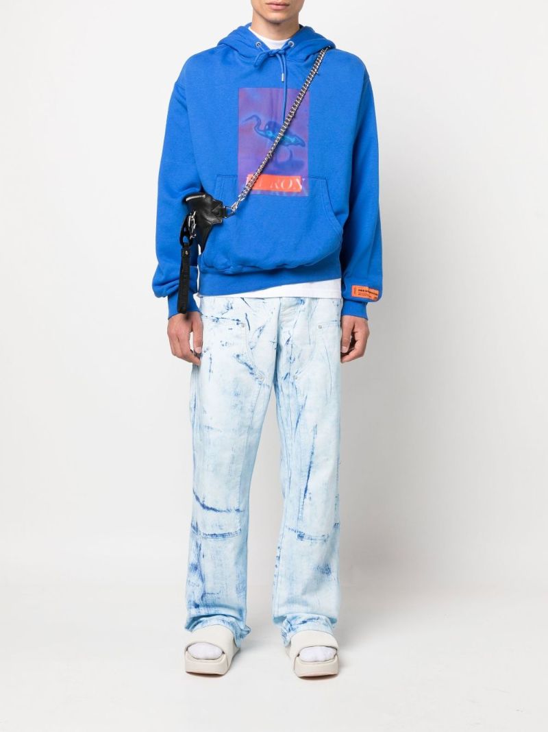 Blue Overdyed Carpenter Jeans