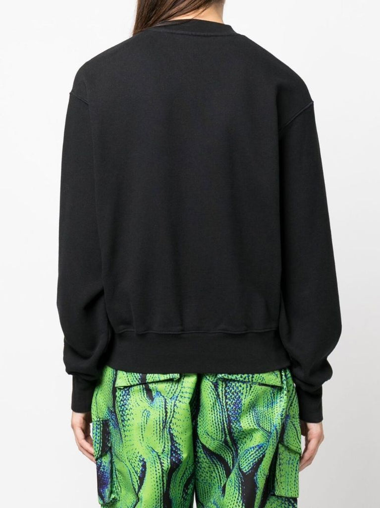 Black Logo Graphic Sweatshirt