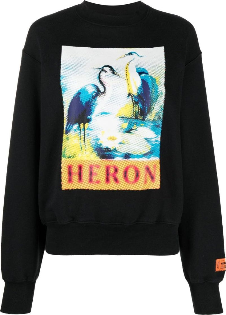 Black Logo Graphic Sweatshirt