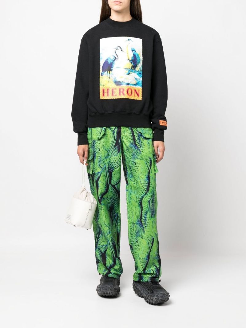 Black Logo Graphic Sweatshirt