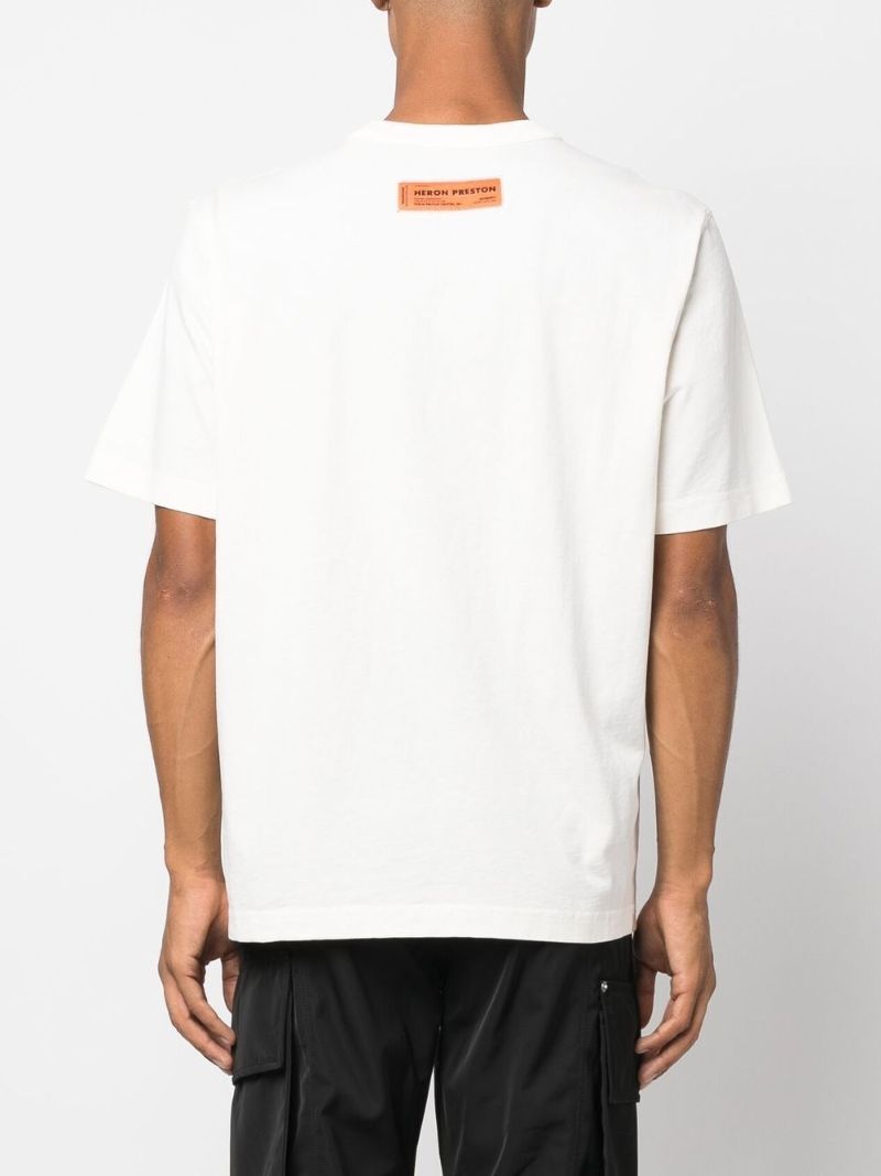 White Heron Printed T-shirt