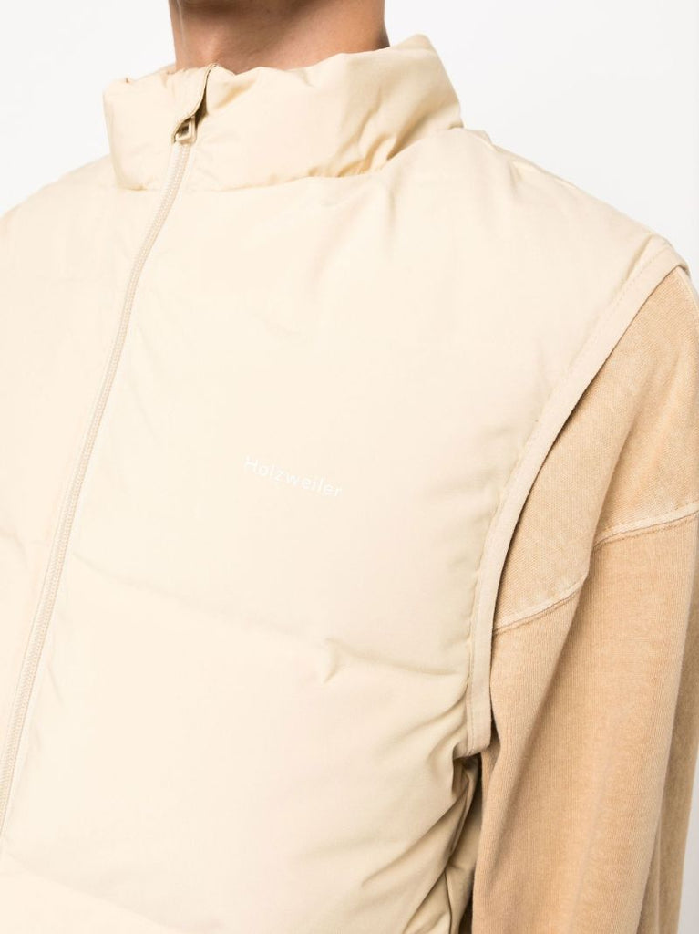 Neutral Daff Puffer Gilet