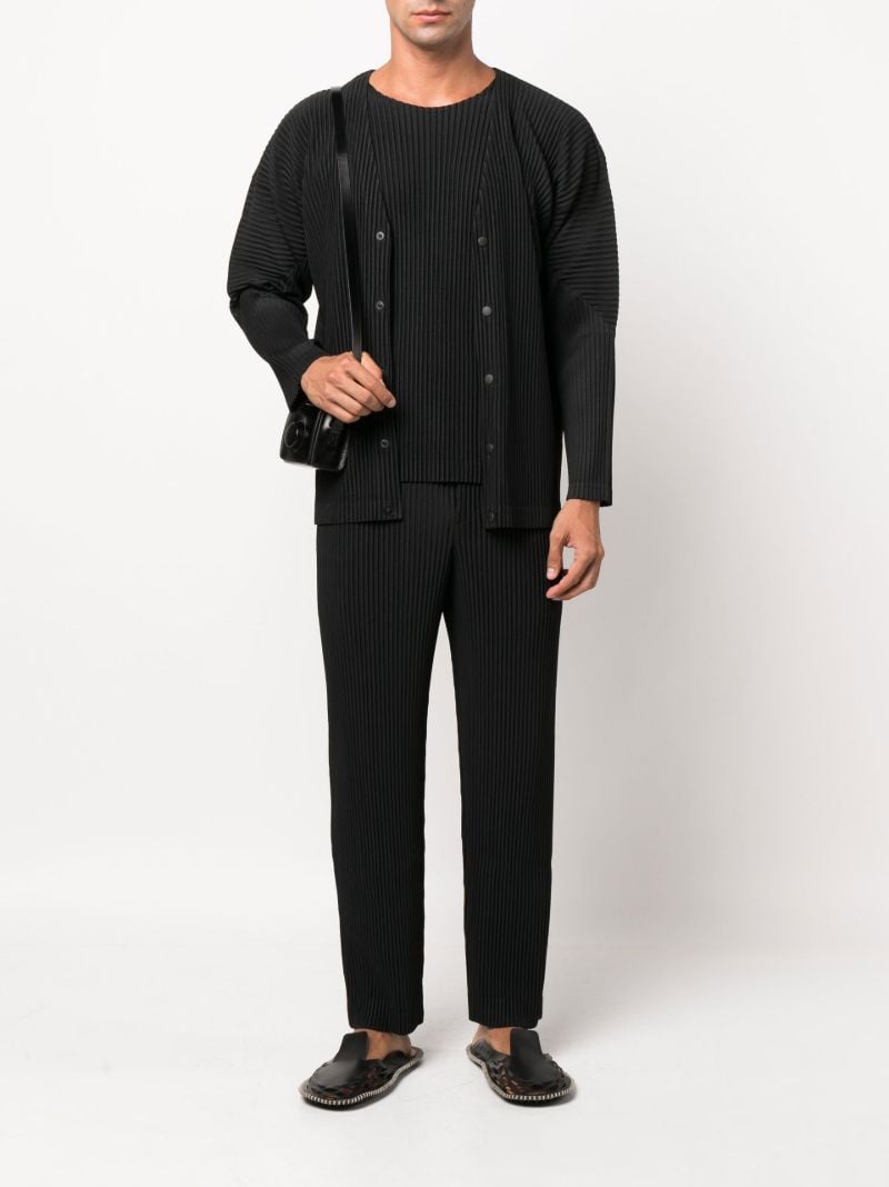 Black Basics PlissÃ_x0083_Â© T-shirt