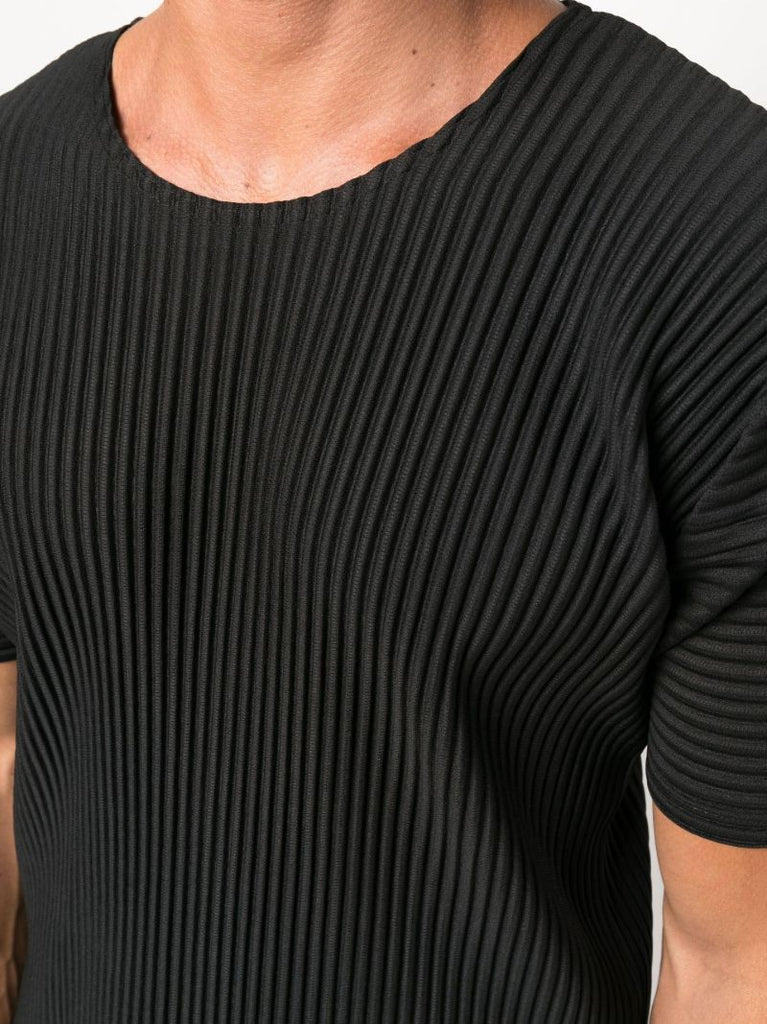 Black Basics PlissÃ_x0083_Â© T-shirt