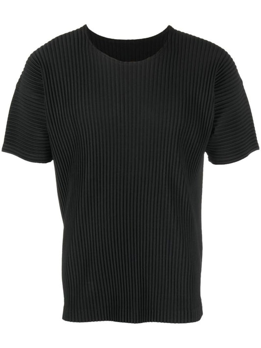 Black Basics PlissÃ_x0083_Â© T-shirt