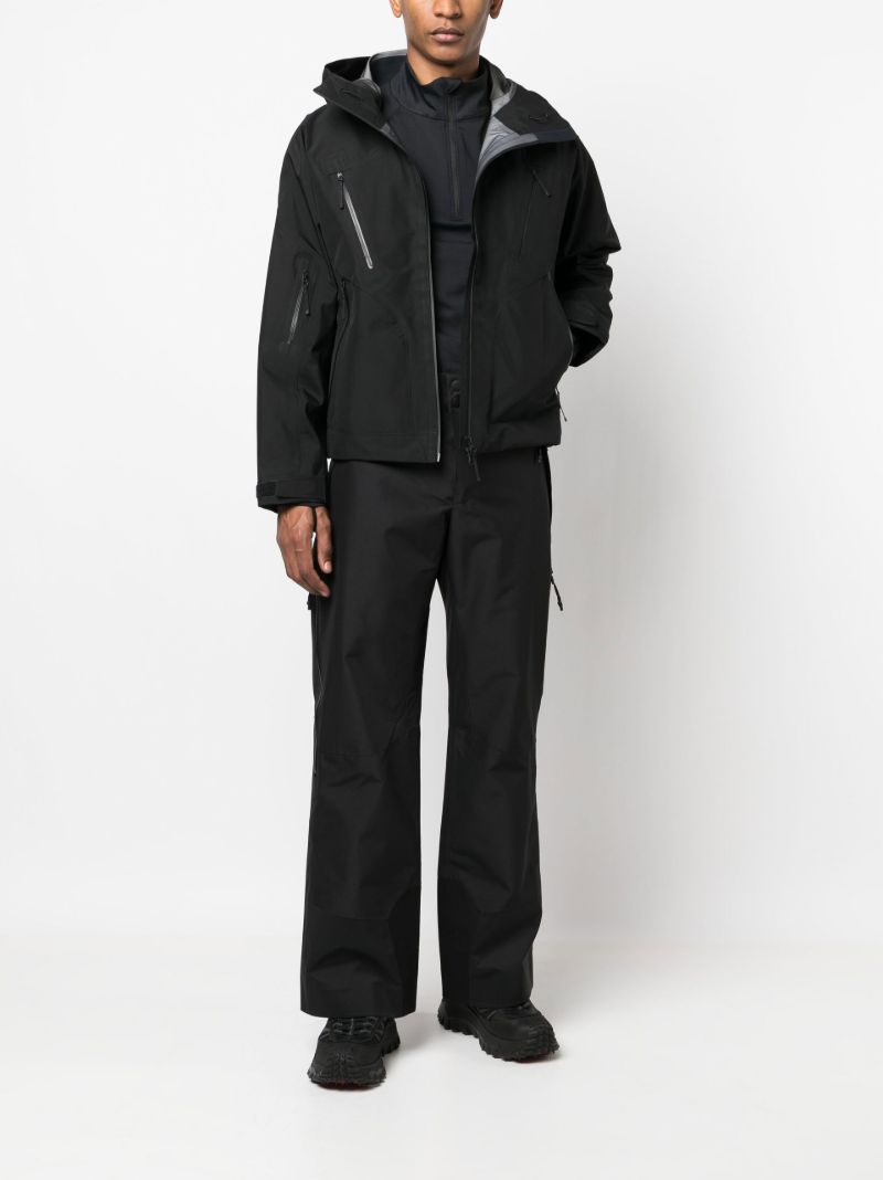 Black Sierra Wide-leg Trousers