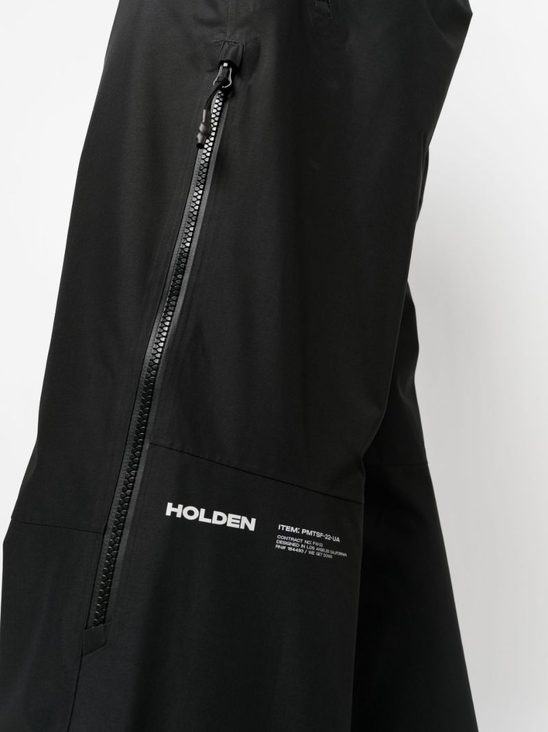 Black Sierra Wide-leg Trousers
