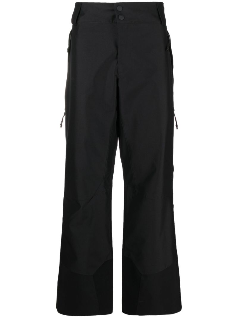 Black Sierra Wide-leg Trousers