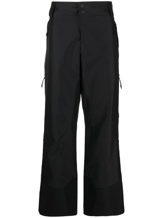 Black Sierra Wide-leg Trousers