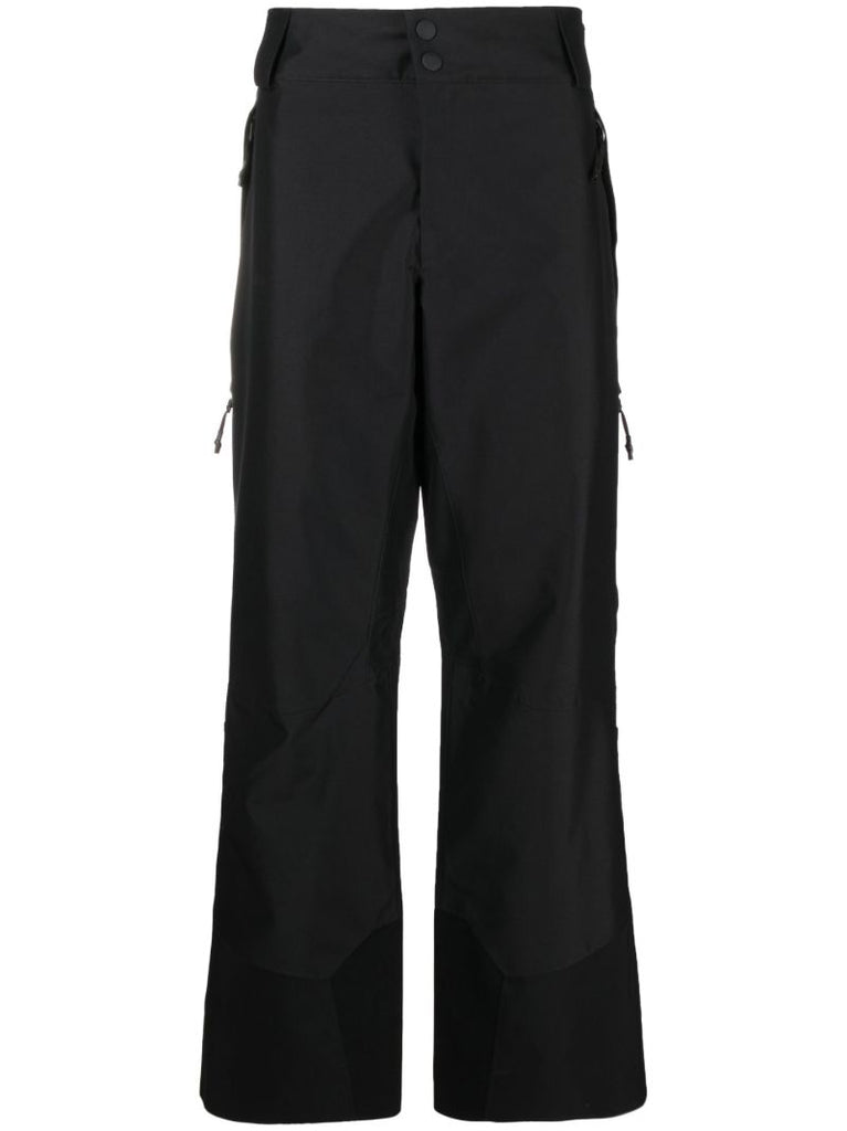 Black Sierra Wide-leg Trousers