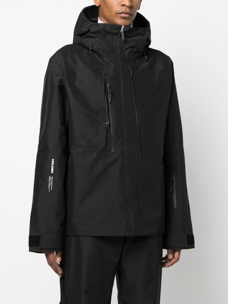 Black Sierra Hooded Jacket