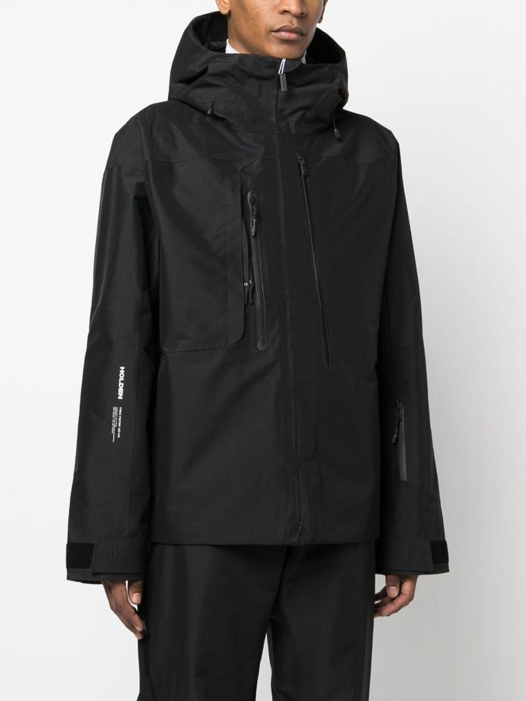 Black Sierra Hooded Jacket