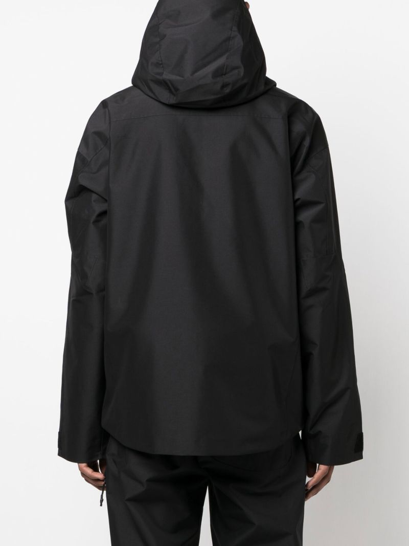 Black Sierra Hooded Jacket