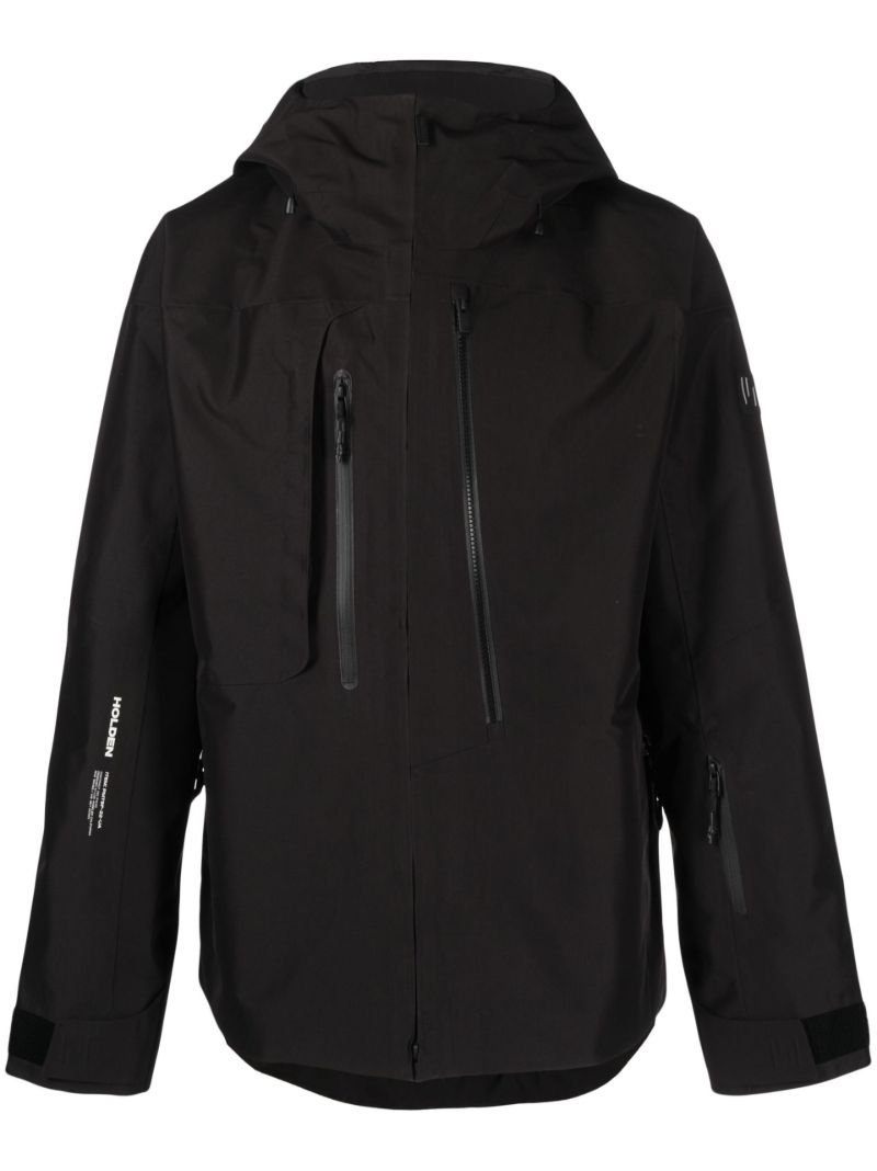 Black Sierra Hooded Jacket