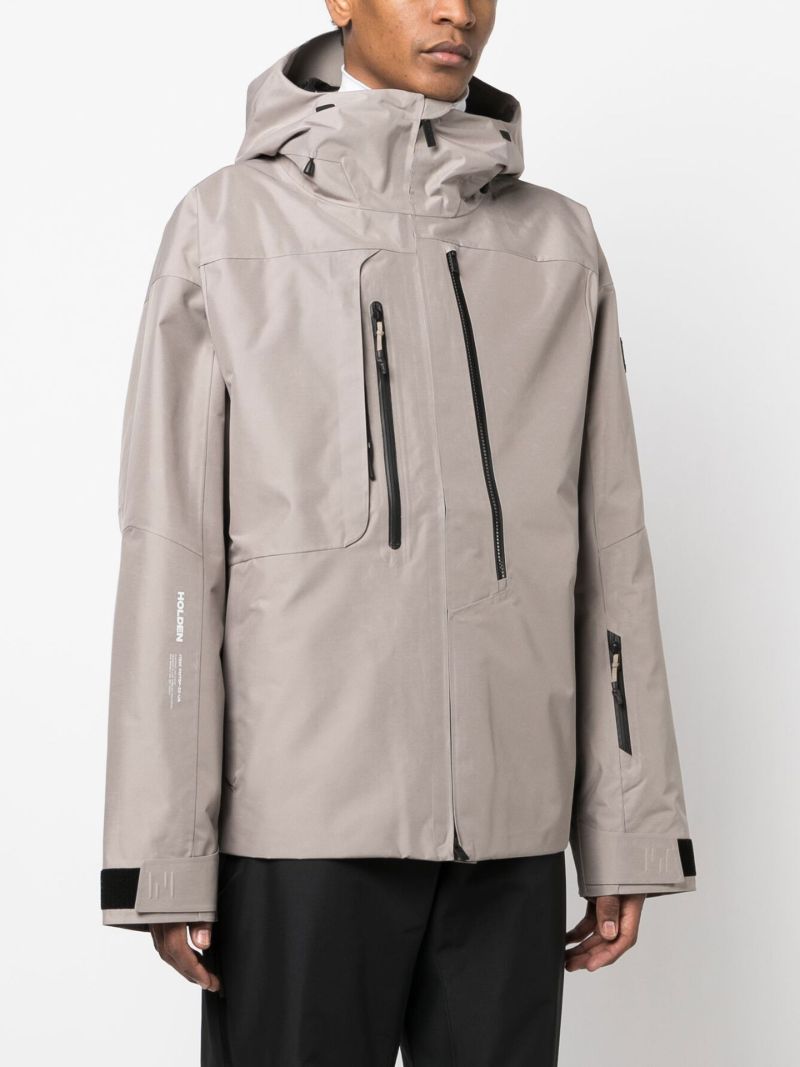 Brown Sierra Hooded Jacket