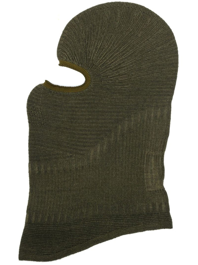 Green Balaclava Ski Hood