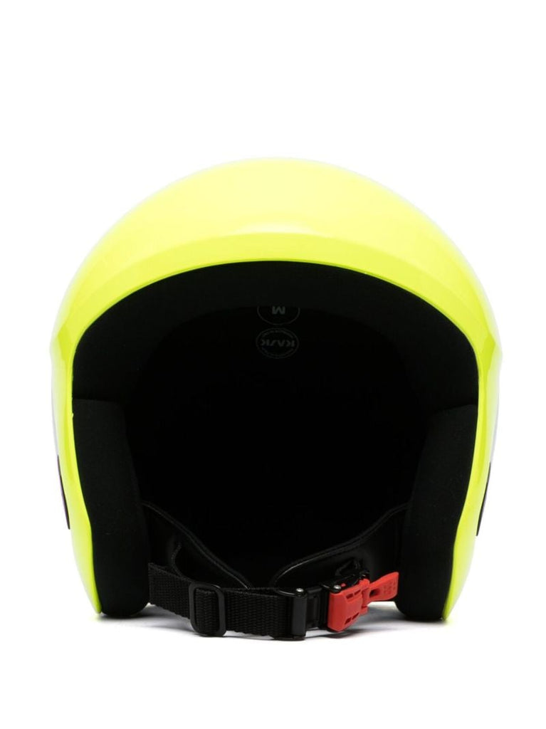 Yellow Omega Ski Helmet