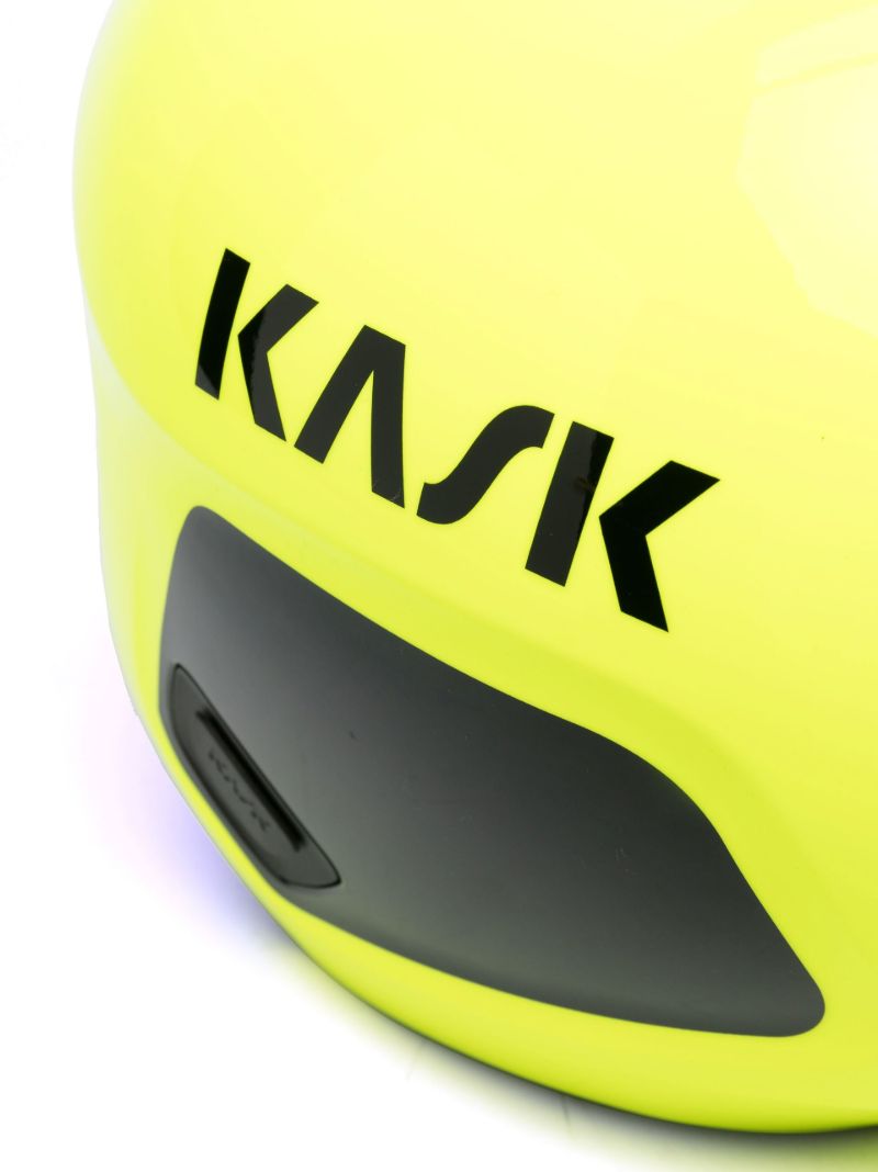 Yellow Omega Ski Helmet