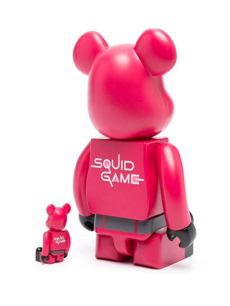 Pink Be@rbrick Squid Game 100% and 400% Figure Set