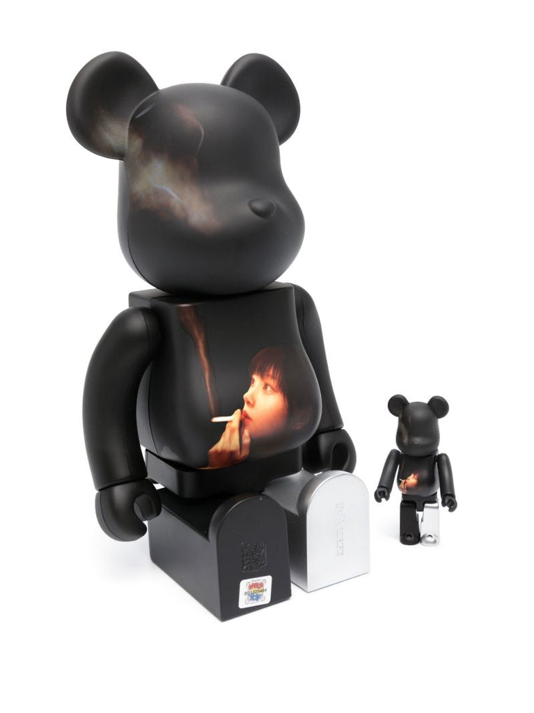 Black Be@rbrick Yohji Yamamoto X Suzume Uchida X S.h.i.p 100% and 400% Set
