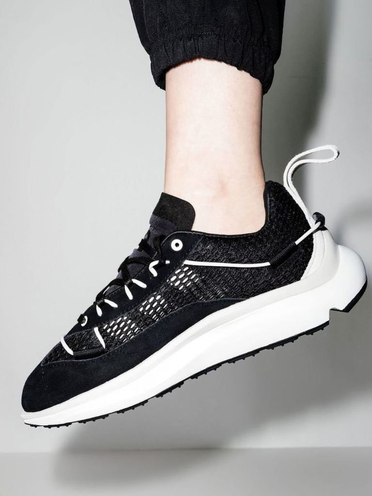 Black Shiku Run Low Top Sneakers