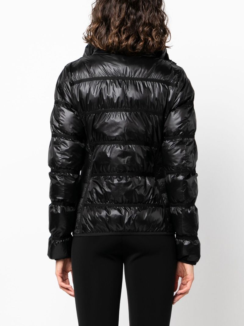 Black Zelda Padded Ski Jacket