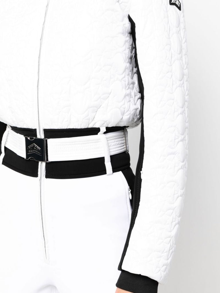 White Combi Ski Suit