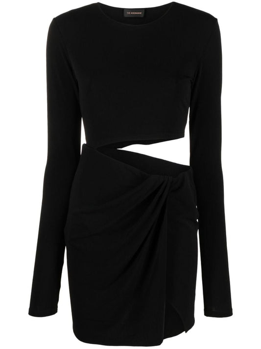 Black Gia Cut-out Mini Dress