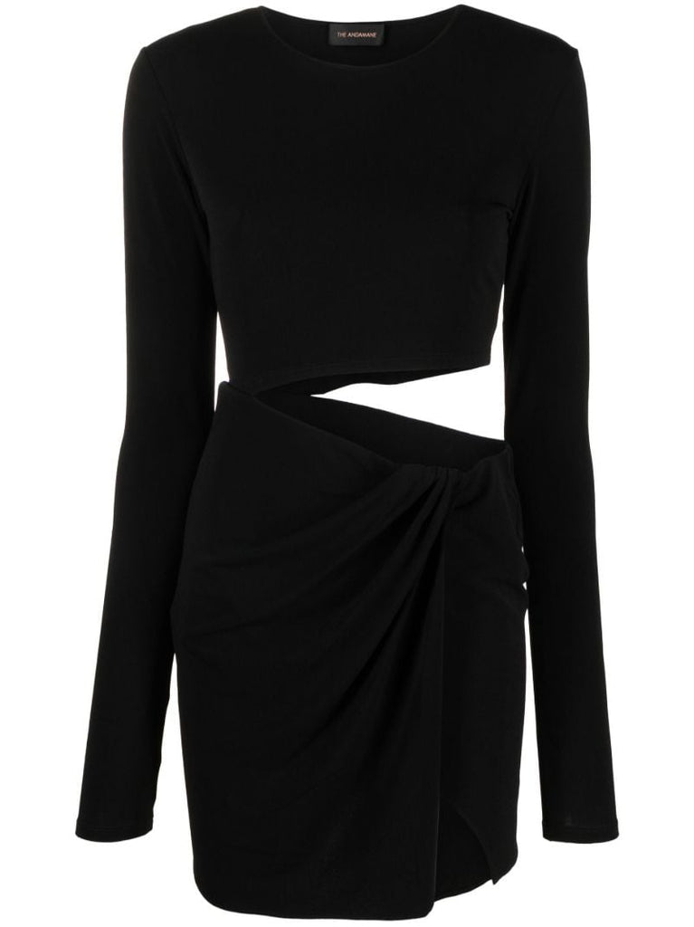 Black Gia Cut-out Mini Dress