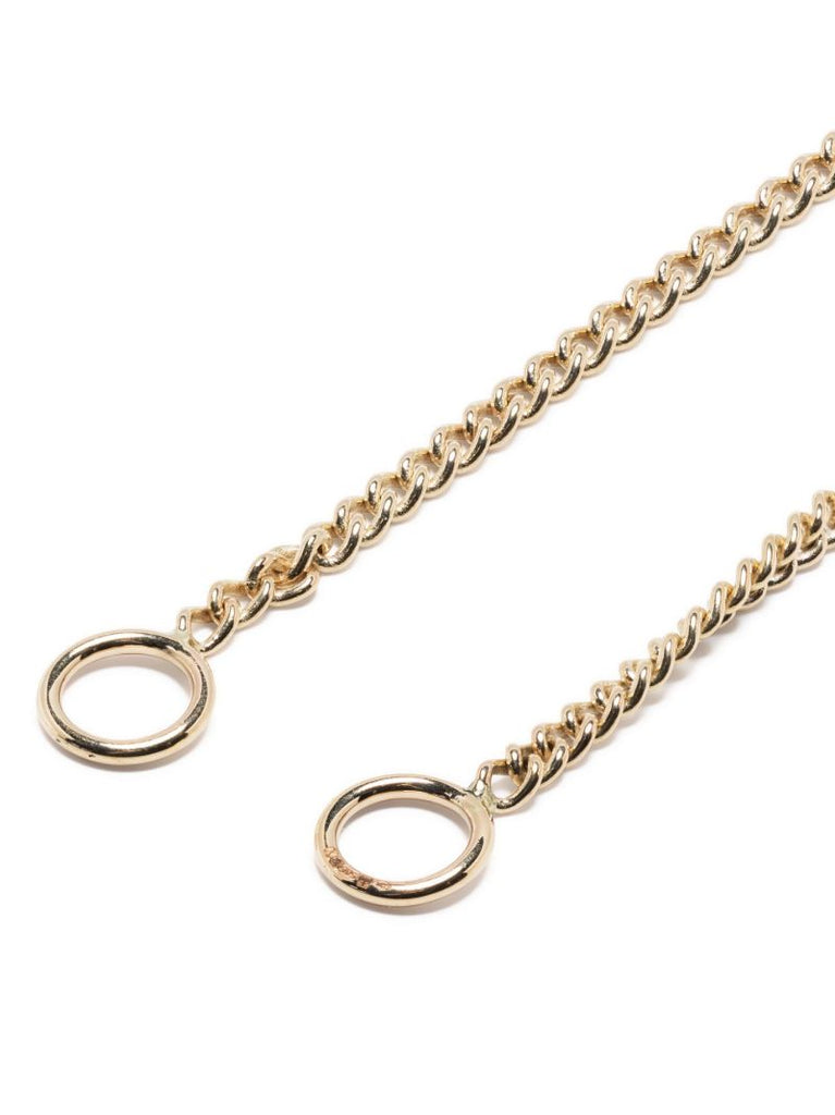 14k Yellow Gold Not So Heavy Curb Chain Bracelet