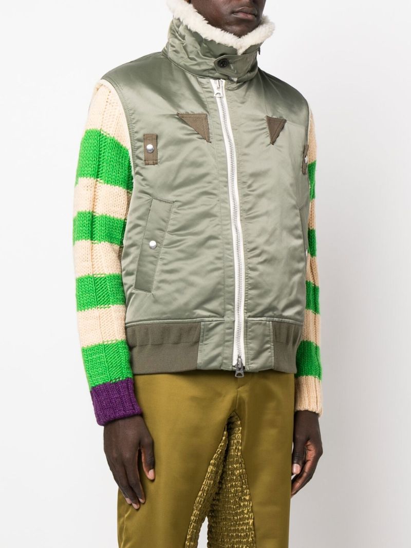 Green Zip-up Gilet