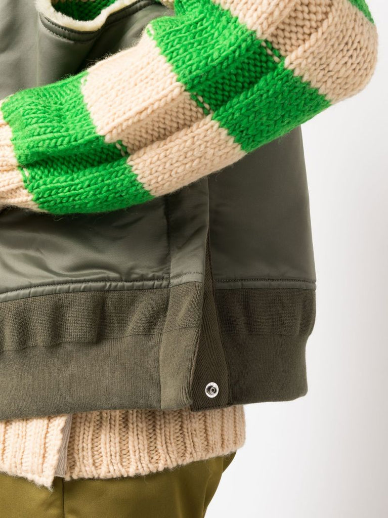 Green Zip-up Gilet
