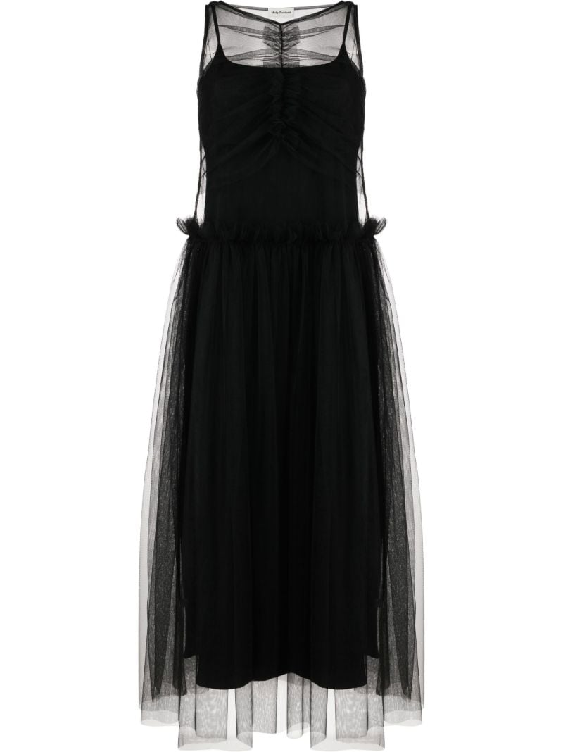 Black Loretta Tulle Dress