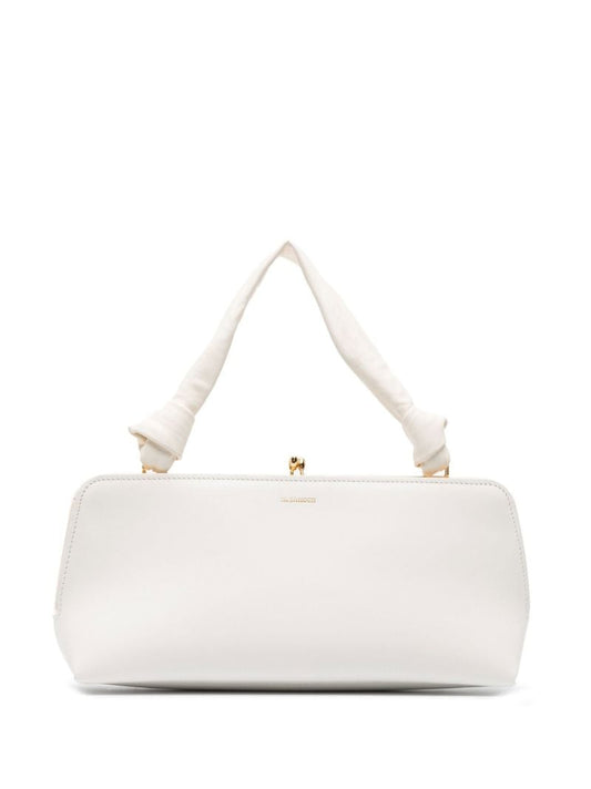 White Goji Small Leather Shoulder Bag