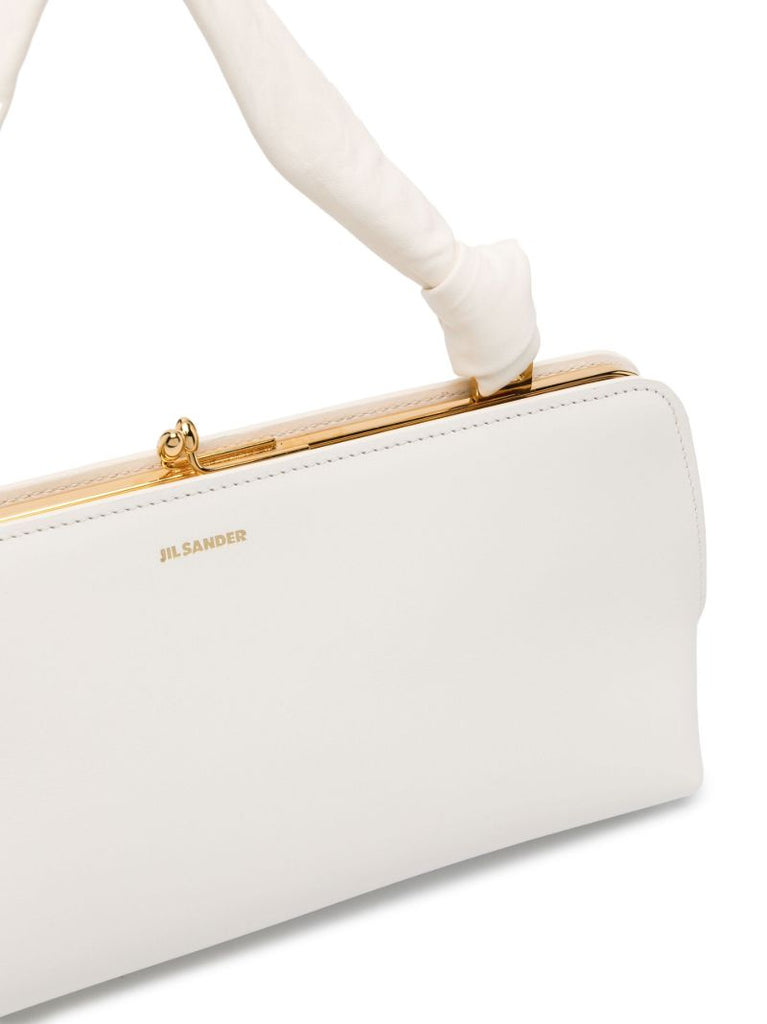 White Goji Small Leather Shoulder Bag