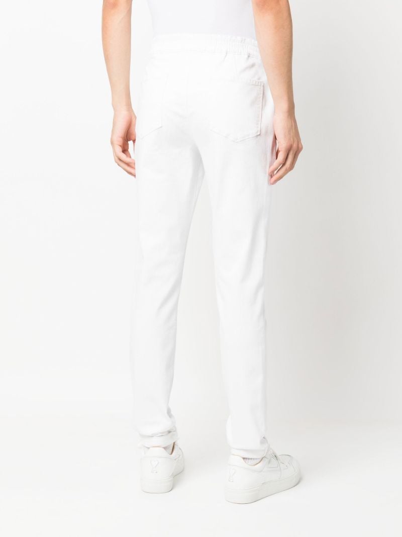 White Fraser Track Pants