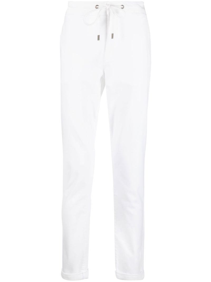 White Fraser Track Pants